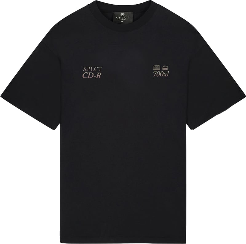 Xplct CD-R Tee XPL-2405-04 black