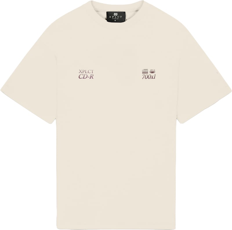 Xplct CD-R Tee XPL-2405-04 Off White