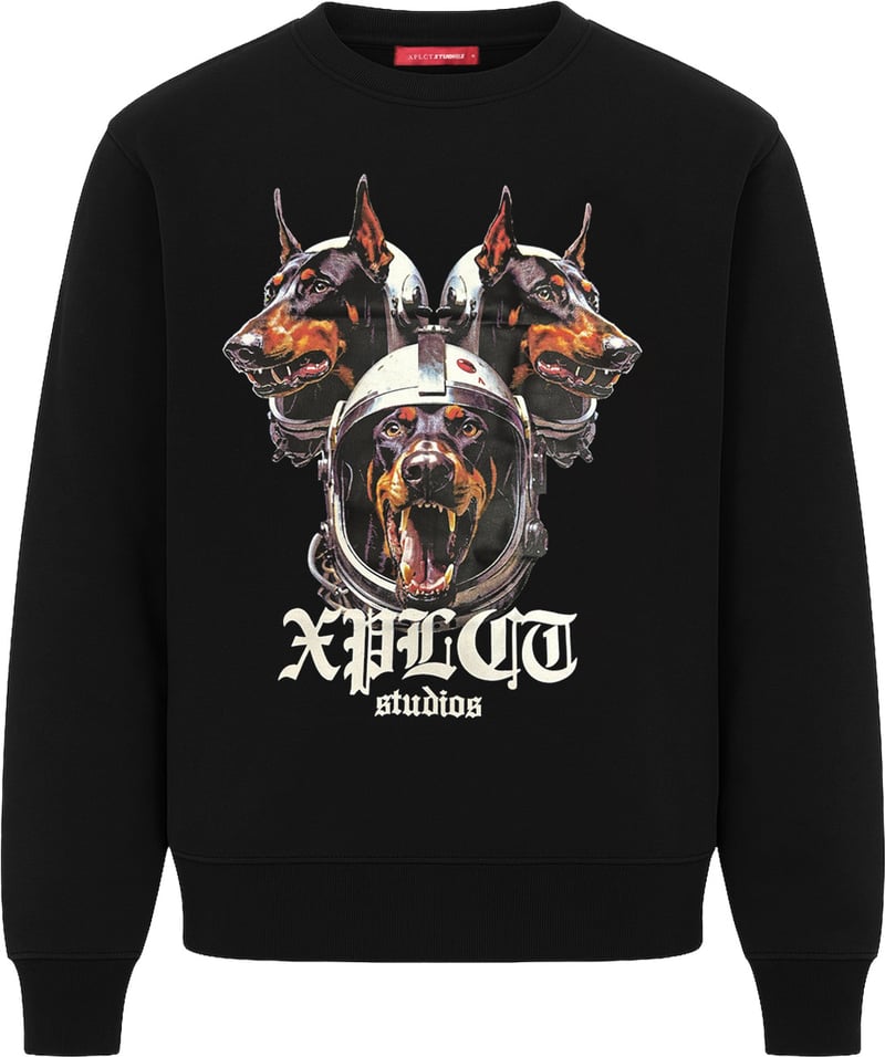 Xplct Dobberman Crewneck XPL-2508-07 black