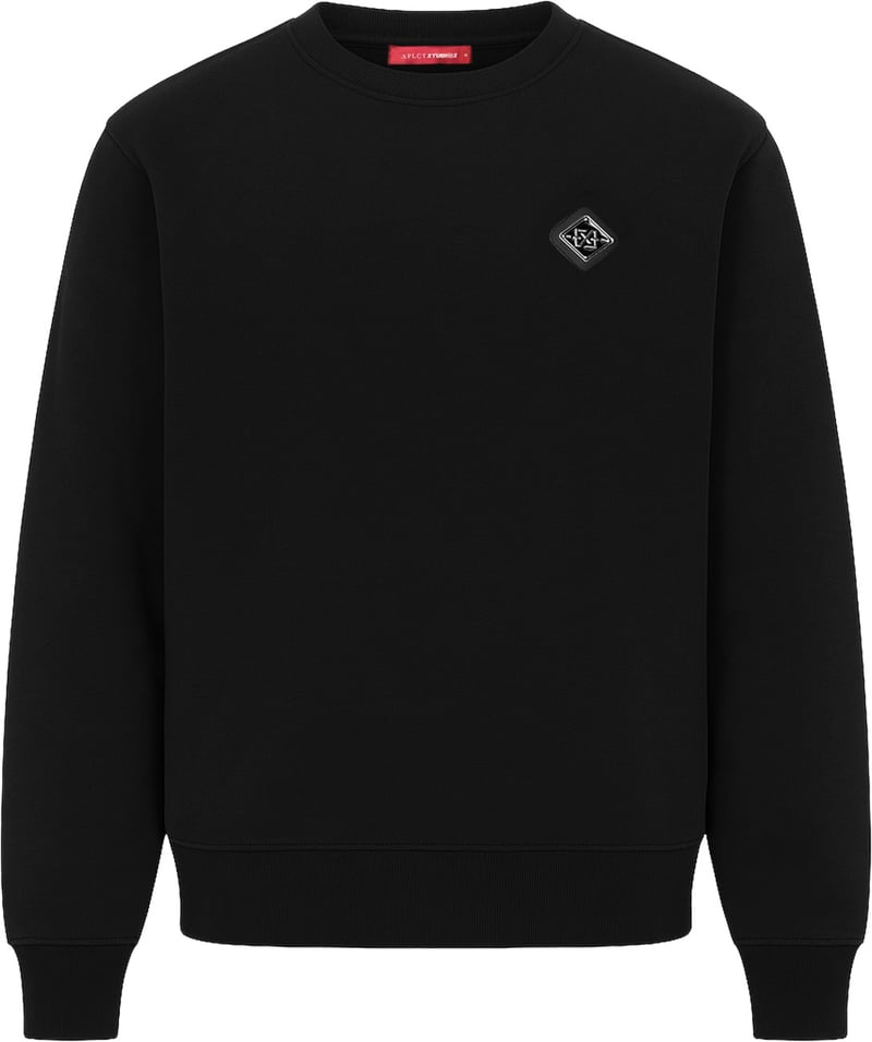 Xplct Plate Crewneck XPL-2508-04 black