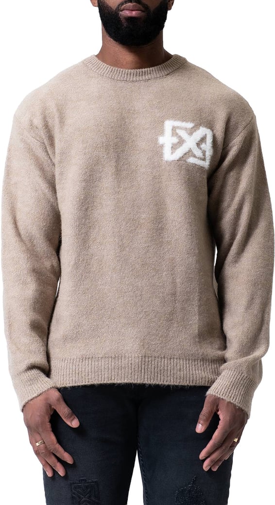 Xplct Trust Sweater XPL=2509-16 Beige