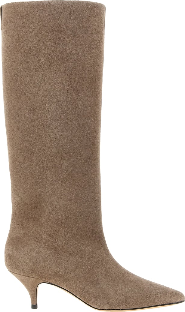 Fabiana Filippi Beige Suede Leather Over The Knee