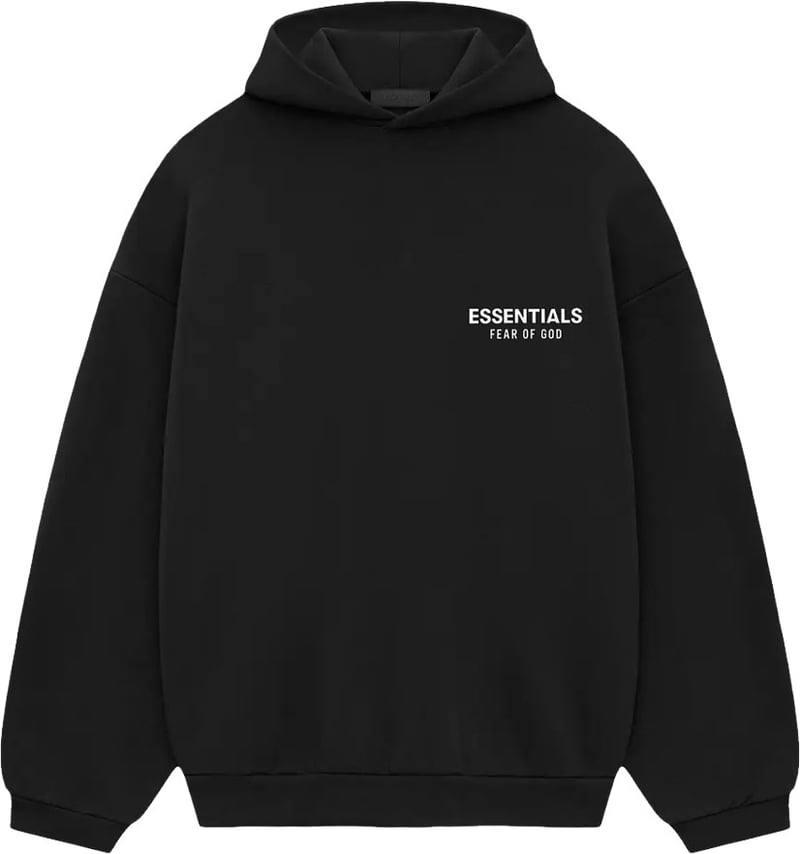 Fear of God Essentials Fleece Hoodie II 'Black'