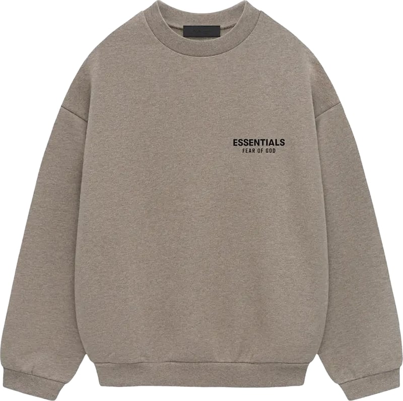 Fear of God Essentials Crewneck SS22TC01 1300 Heather Grey