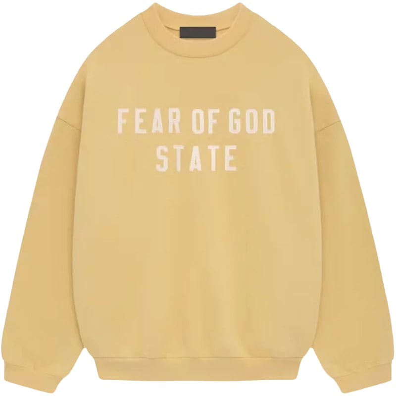 Fear of God Essentials Heavy Fleece Crewneck 'Amber'