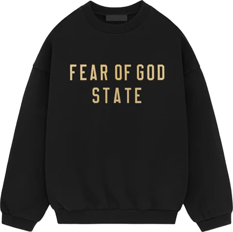 Fear of God Essentials Heavy Fleece Crewneck 'Zwart'