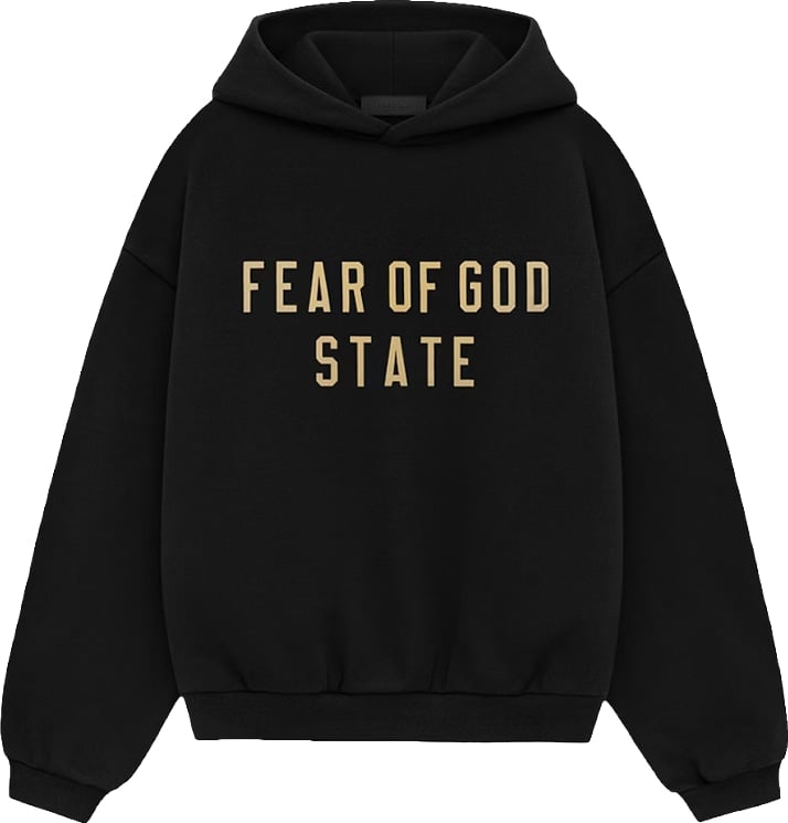 Fear of God Fear of God Essentials Hoodie kids 785BT242040K Black State