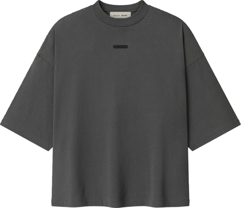 Fear of God Essentials Merch Tee Boxy Fit Grey