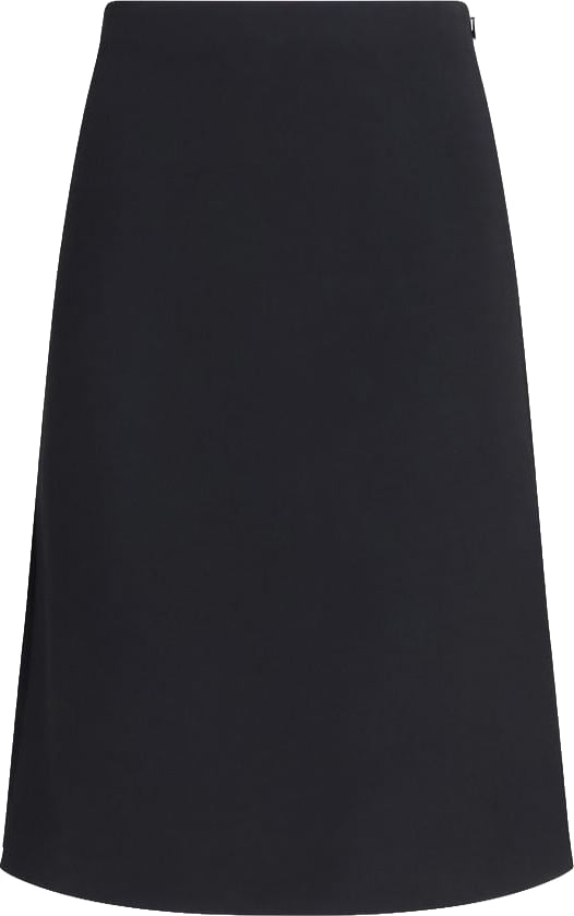 Sleek Black Skirt with Minimalist Design