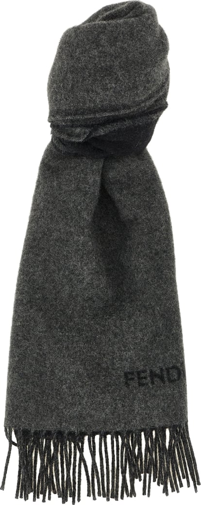 Fendi Multicolor Cashmere Scarf
