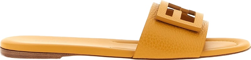 Fendi Multicolor Calfskin Slides