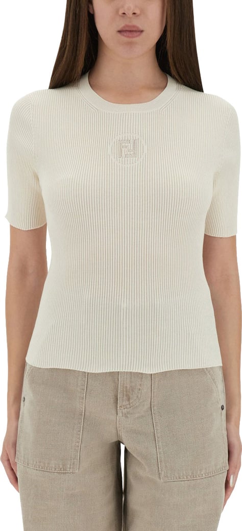 LOGO KNIT T-SHIRT
