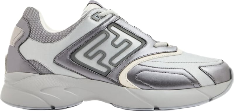 Fendi Faster Trainer Men's Grey Sneakers