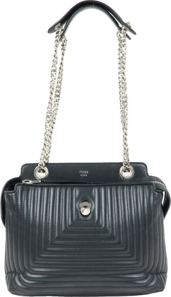 Fendi DotCom Click Quilted Leather Medium