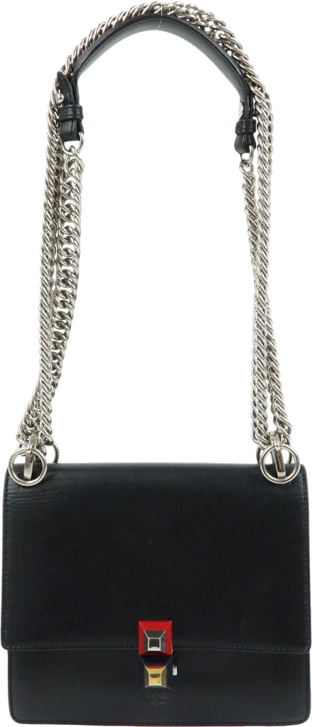 Fendi Kan I Leather Small