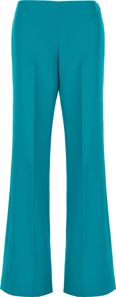 Fendi Turquoise wool pants