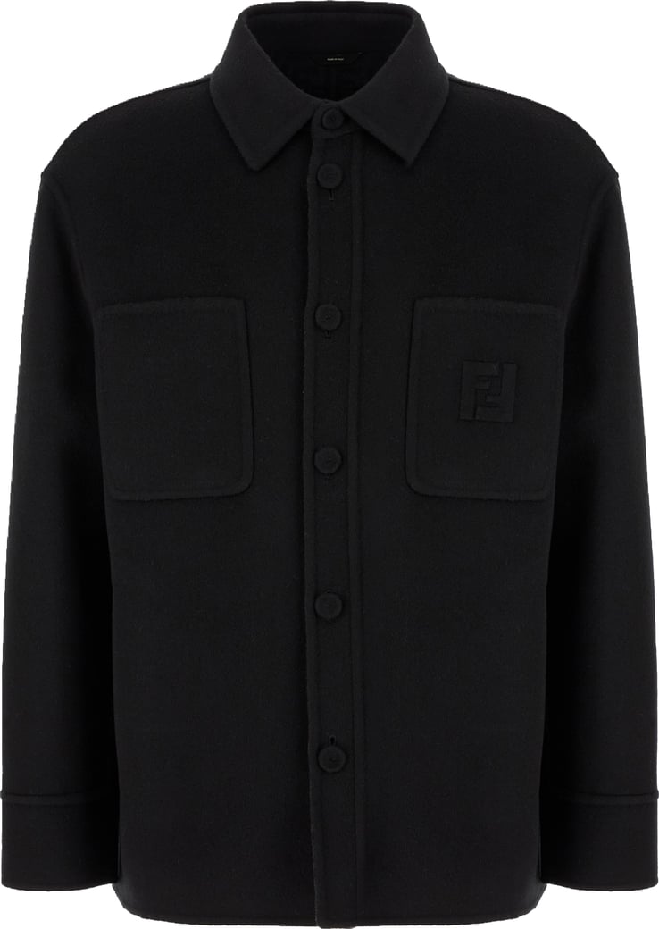Fendi Slate wool blend jacket