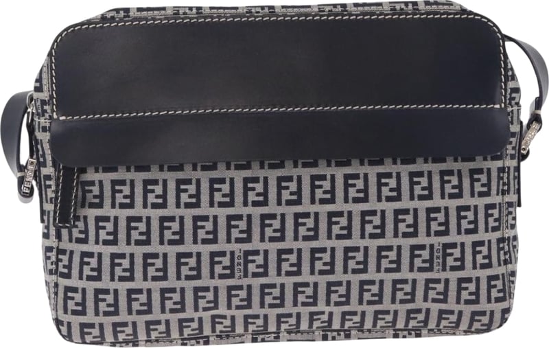 Fendi Shoulder Zucchino Canvas Medium