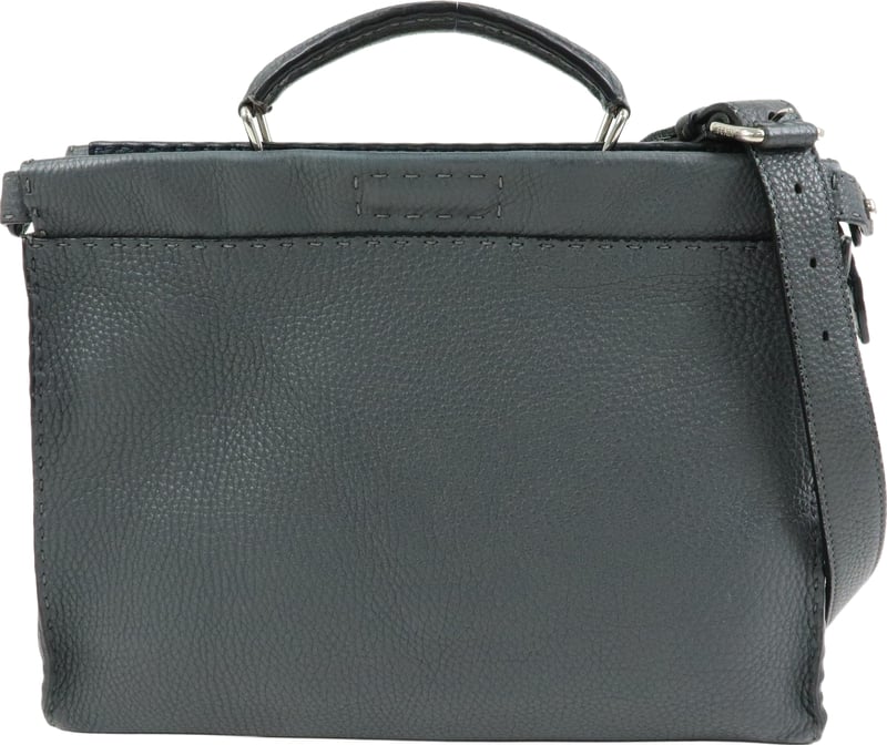 Fendi Selleria Peekaboo Grainy Leather Regular