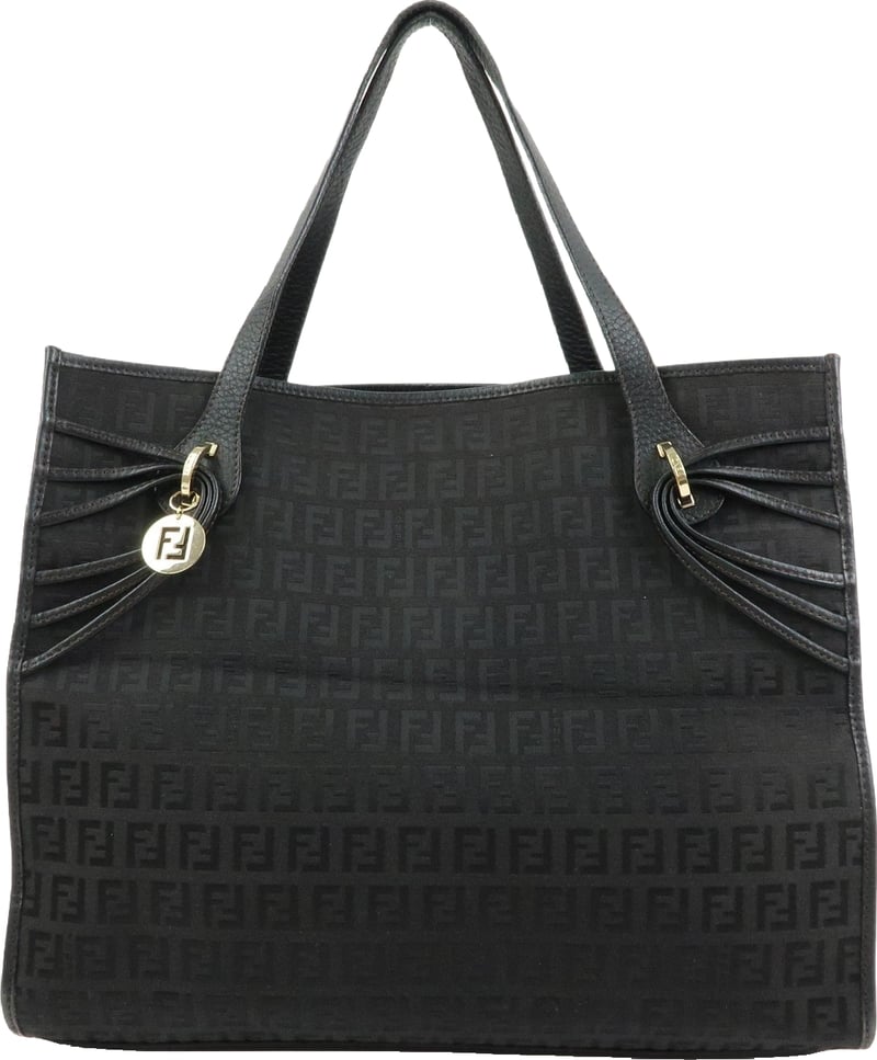 Fendi Vintage Shopping Zucchino Canvas Medium