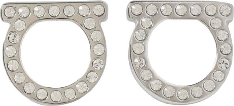 Ferragamo Silver Brass Earrings