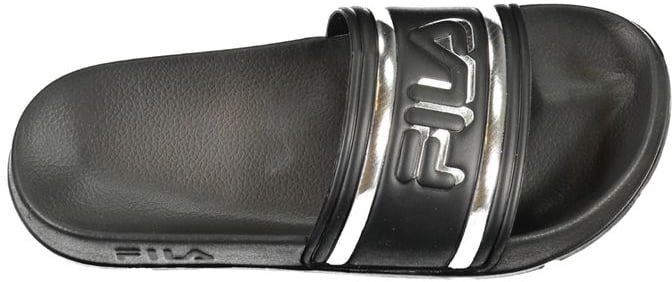 Fila Black Polyurethane Women's Slipper
