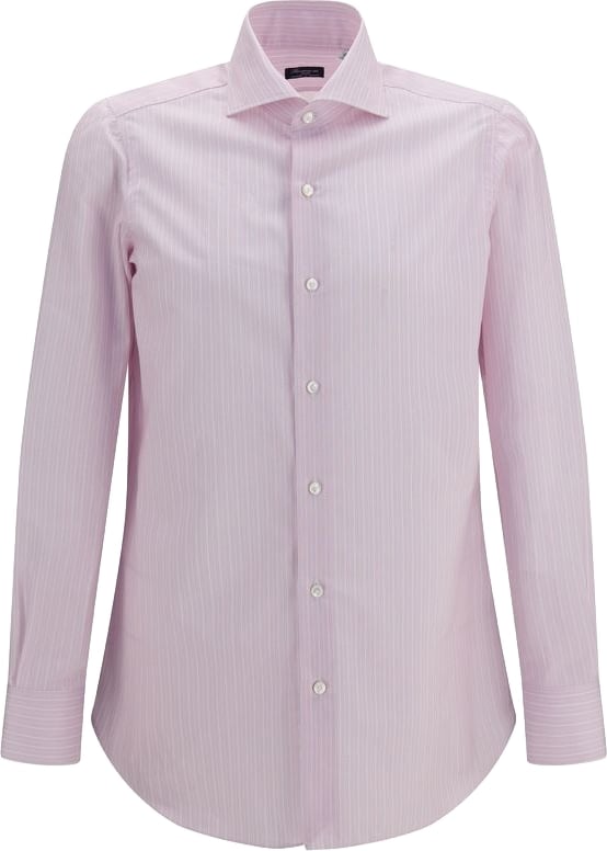 Finamore Multicolor Cotton Dress Shirt