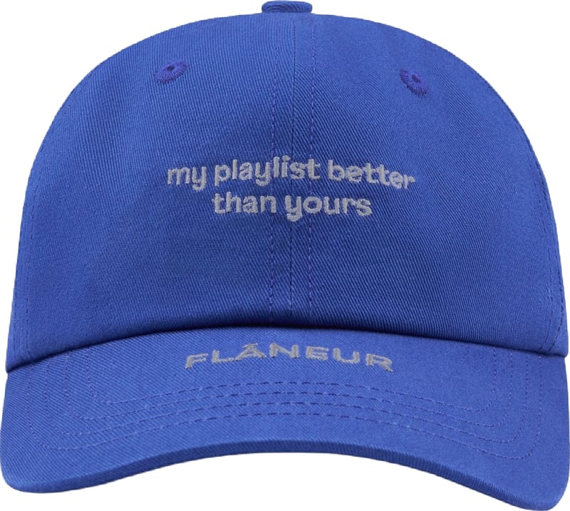 Playlist Cap | Blue