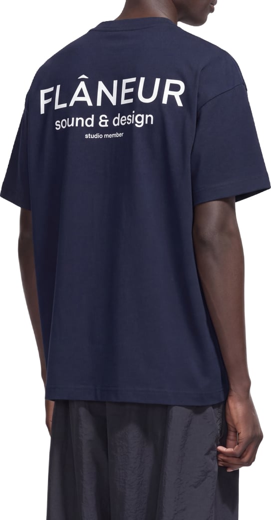 Sound & Design Studio Member T-Shirt | Navy/White