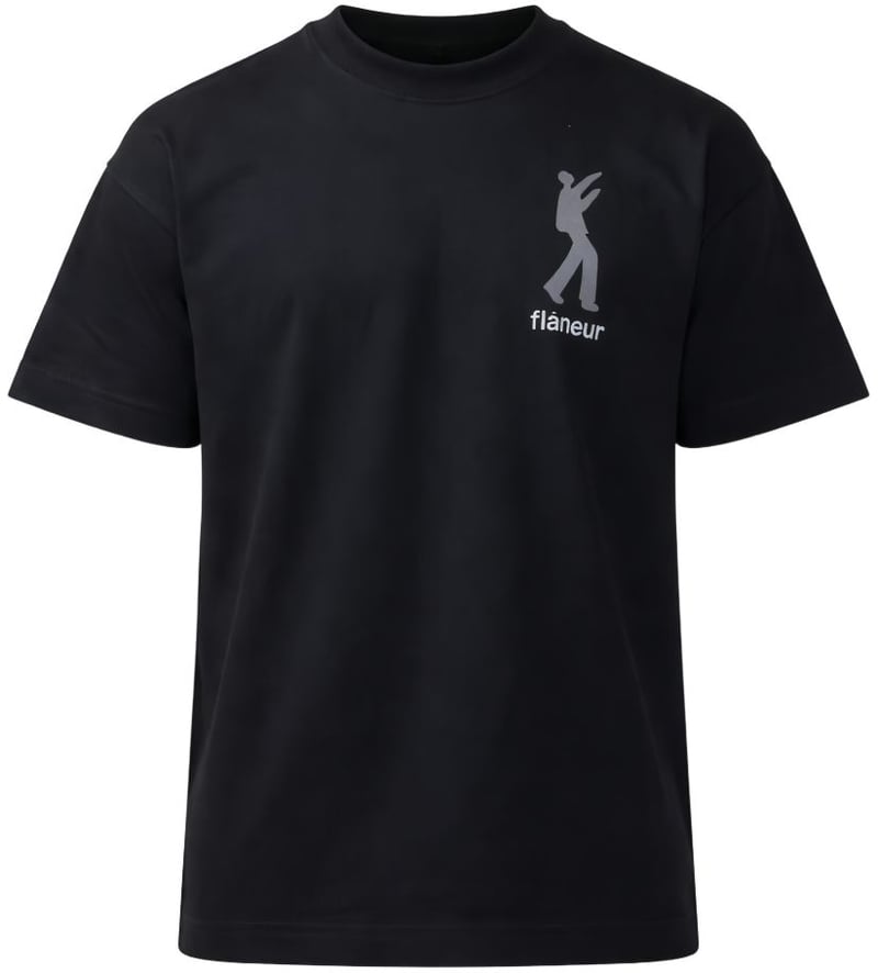 Flâneur T-shirt Zwart Inflatables