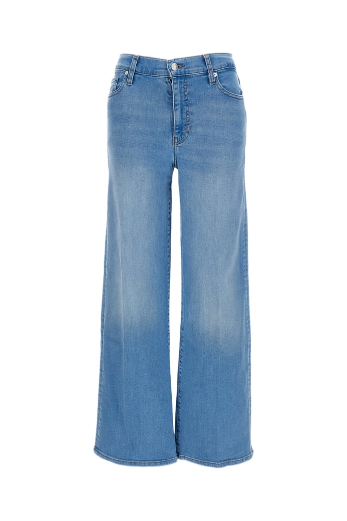 Le Slim Palazzo High-Waisted Wide-Leg Jeans
