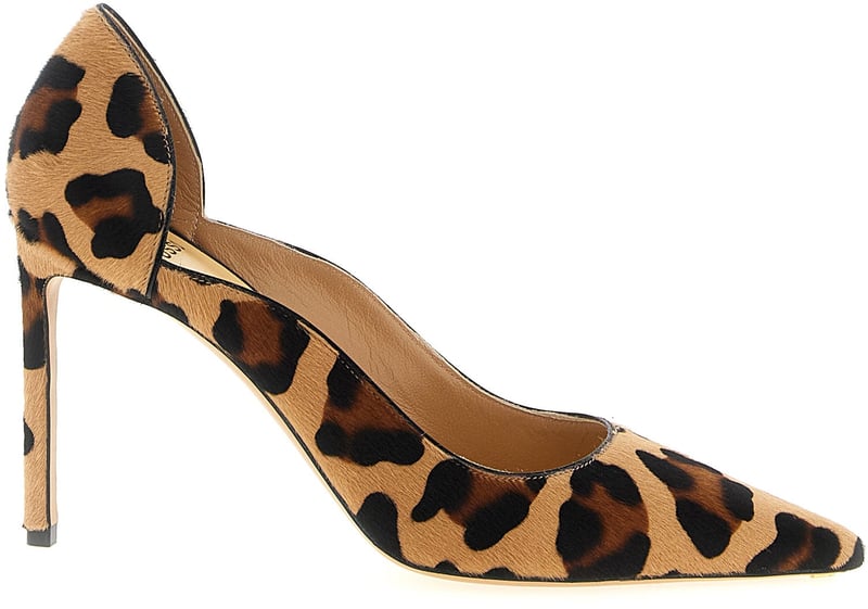 Francesco Russo Multicolor Goatskin High Heel Pumps