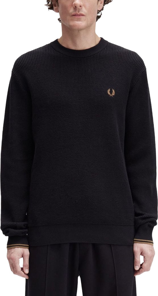 KNIT WITH EMBOSSED WORK