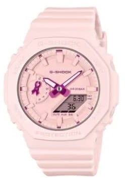 Casio G-Shock Horloge GMA-S2100PR-4AER Pink Ribbon 2026 Analoog Digitaal 42mm Special Edition