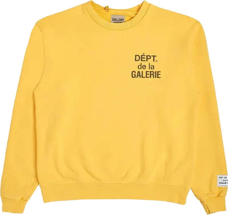 Gallery Dept. Art That Kills Reversible Crewneck 'Geel'