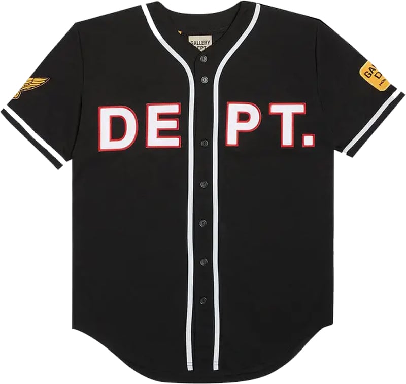 Gallery Dept. Echo Park Baseball Jersey 'Black'