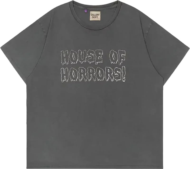 Gallery Dept. Horrors Tee 'Vintage Black'