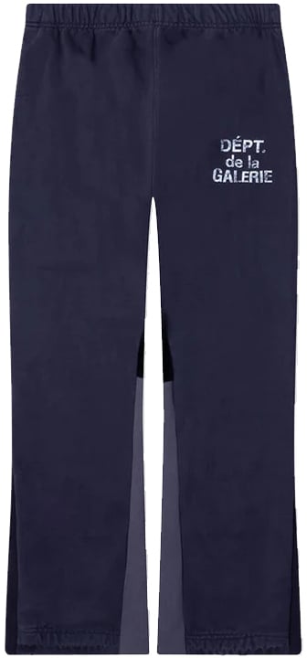 Gallery Dept. French Logo Flare Sweatpants 'Vintage Navy'