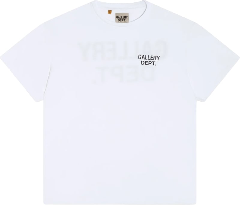 Gallery Dept. GD Logo Dusty Tee 'Clean White'