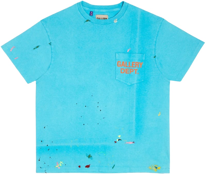 Gallery Dept. Vintage Logo T-Shirt 'Turquoise'