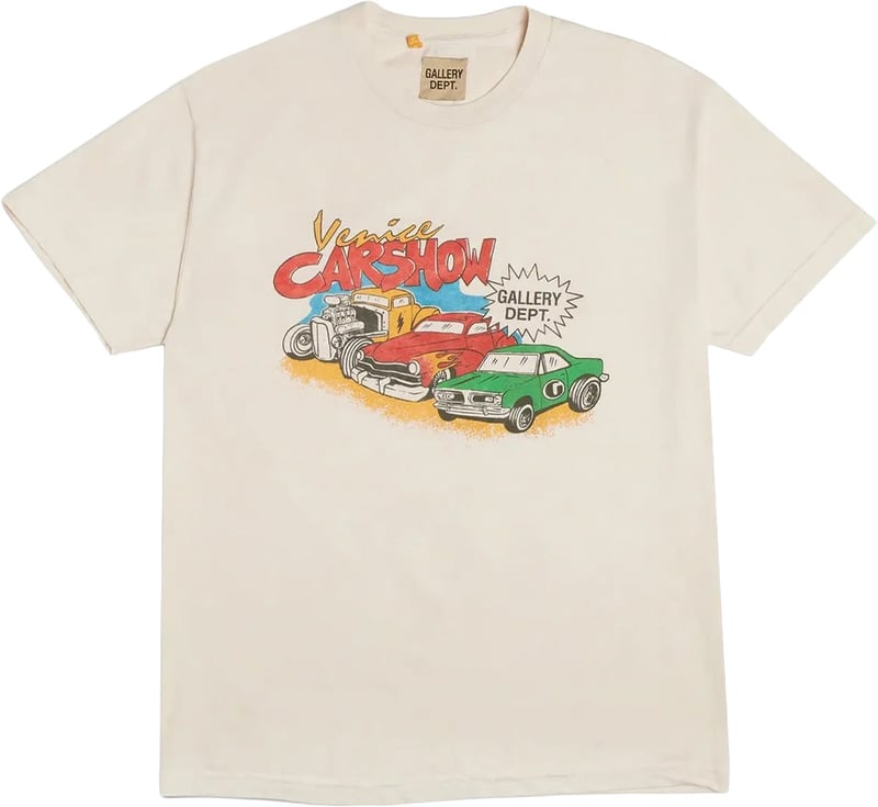Gallery Dept. Car Show T-shirt (Beige)