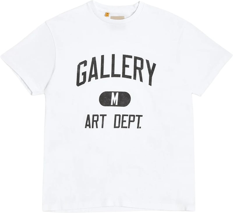 Gallery Dept. DEPT T-shirt 'Wit'