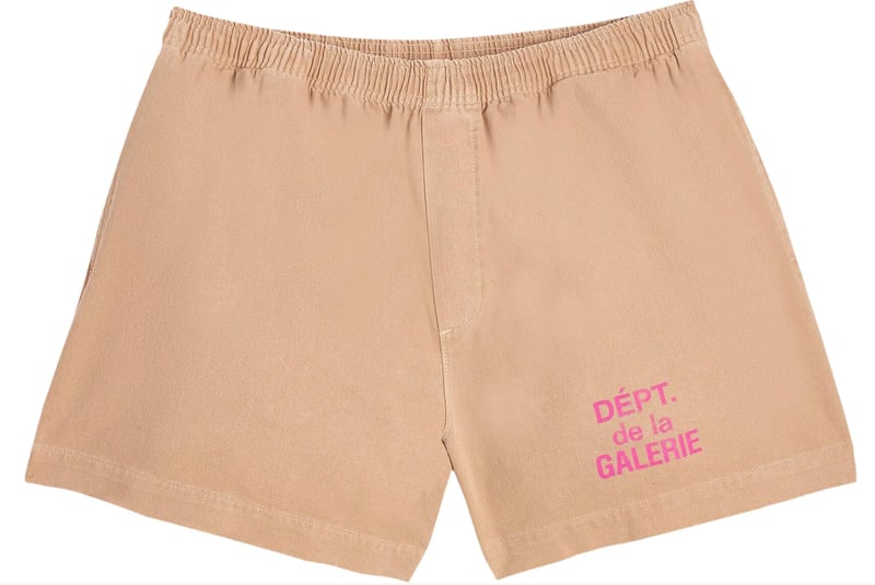 Gallery Dept. French Logo Zuma Shorts 'Cream'