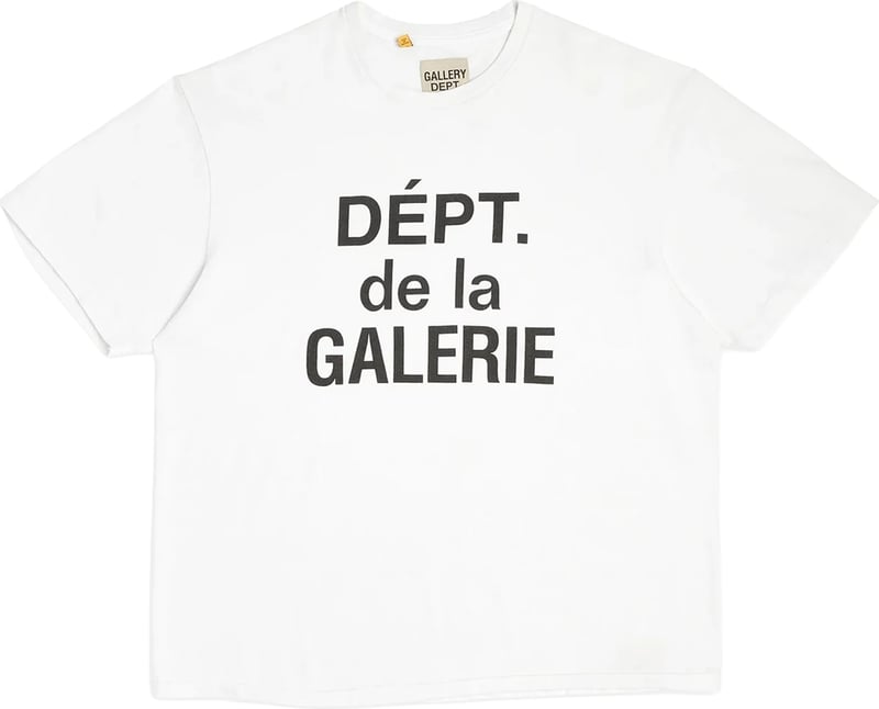 Gallery Dept. Dept De La Galerie Classic Tee 'Wit'