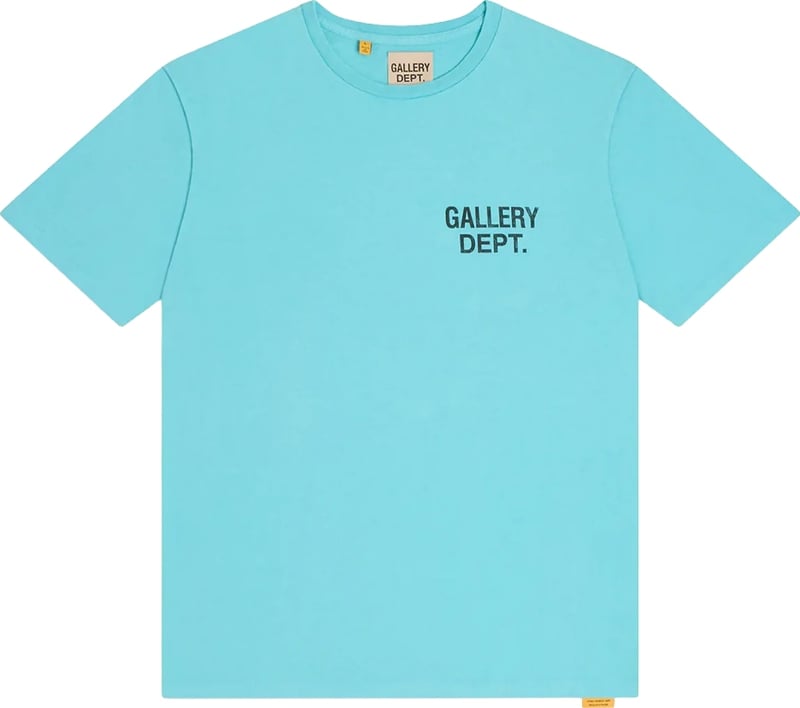 Gallery Dept. Souvenir Tee 'Light Teal'