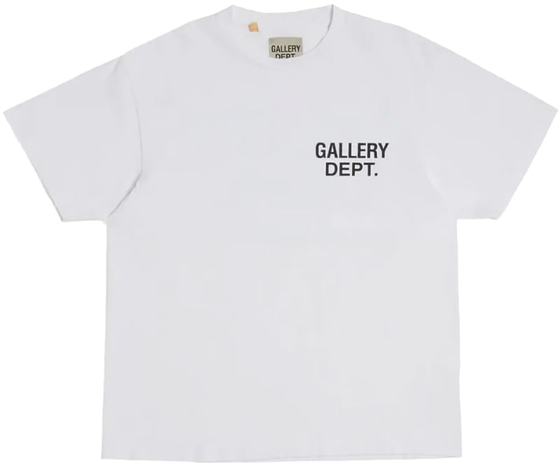 Gallery Dept. Souvenir Tee 'Wit'
