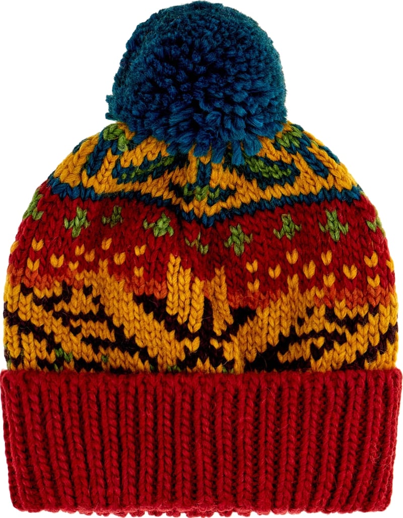 Gallo Embroidered acrylic blend beanie hat