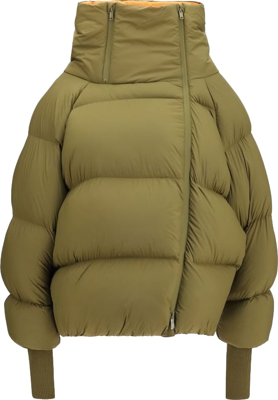 Ganni Bicolor Polyamide Full-Length Jacket