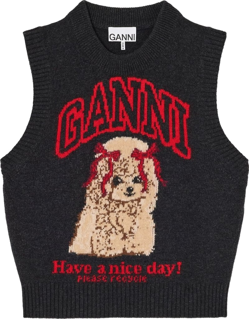 Ganni Wool vest