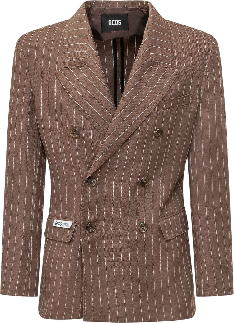 Blazer Doppiopetto Gessato